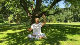Gyan-Chakra Kriya with  Siri Manprem Singh BERLIN Tierpark Meditation 11 Minutes