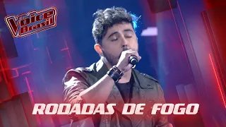 Manso canta ‘93 Million Miles’ na Rodada de Fogo - ´The Voice Brasil´ | 9ª Temporada