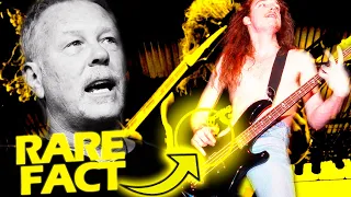 JAMES HETFIELD AND KIRK HAMMETT REVEALING AN UNKNOWN FACT ABOUT CLIFF BURTON  #METALLICA