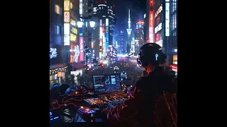 Techno party around the world - Tokyo (Techno Music with AI)