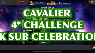 Cavalier 4* Challenge - Im about to cry!! | MCOC