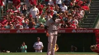 BOS@LAA: Fans give Big Papi a standing ovation