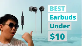 Best Earbuds under $10 (Wired) - Sony MDR EX15AP Review