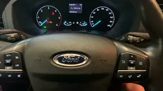 Ford transit 2018 service reset