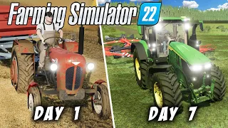 Start from $0 on FLAT MAP🚜 Farming Simulator 2022 🚜ep.7