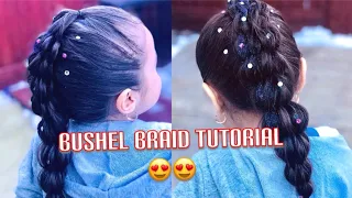 Banana Bushel Braid tutorial | So cute and EASY! | Pull Through Braid!