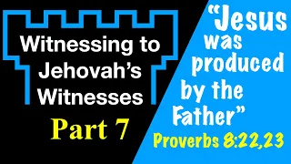 Does Proverbs 8:22,23,30 say Jesus was created?