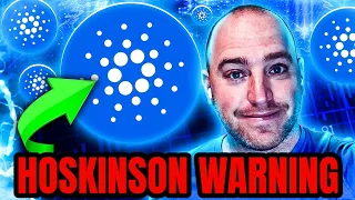 ADA CARDANO - HOSKINSON ISSUES WARNING TO CARDANO HOLDERS!!!