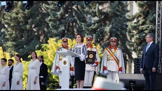 Mesajul Președintei Maia Sandu cu prilejul Zilei Independenței Republicii Moldova