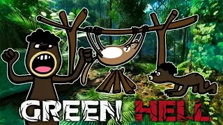 ОБНОВЛЕНИЕ GREEN HELL (Mud Building и Combat Update) 0.5.0 - БОЁВКА И СТРОЙКА ИЗ ГРЯЗИ (стрим) #9