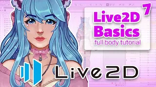 【 Live2D Cubism Tutorial 】How to Make a Full-body 2D VTuber Model | For Beginners (7/10)