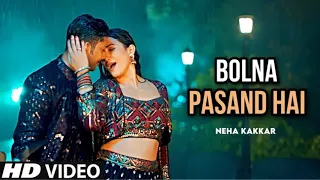 Tumhe Bolna Pasand Hai Mujhe Bolte Hue Tum (Full Video) | Tumko Barish Pasand Hai Neha Kakkar,