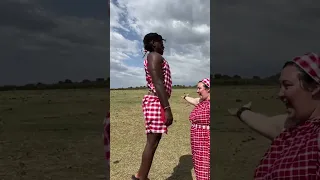 Maasai Dancing With My Babe! 🥰🫶🏿🫶🏼 #africa #crossculturalrelationship