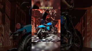 Royal Enfield Shotgun 650 Exhaust Sound | BikeWale #shorts #shotgun650