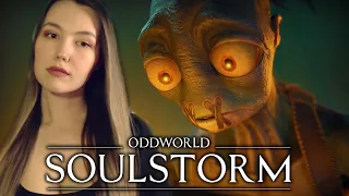 👽 ODDWORLD SOULSTORM - СПАСТИ МУДОКОНОВ (2) 👽 Обзор и Полное прохождение на русском Стрим