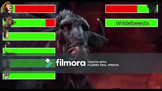 The Wild (2006) Final Battle with healthbars