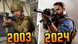 Evolution of Call of Duty [2003-2024]