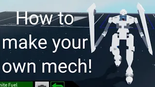 How to make your own mech in plane crazy!