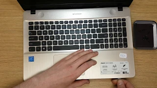 Asus Vivobook Max X541N How to disassemble and replace battery. Datamarket replace HP parts