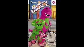 Barney's Round and Round We Go 2002 VHS