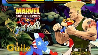 Super Street Figther 2- Theme of Guile (Marvel Super Heroes vs Street Figther Remix)