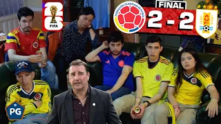 Colombia 2 Uruguay 2🔥 Eliminatorias United 2026 Conmebol😱 Reacciones Amigos 🔥 El Club de la Ironía
