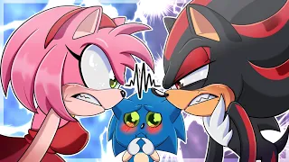 Amy & Shadow's Fight for Sonics Affection (Sonic Comic Dub)