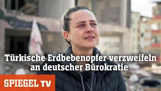 Große Worte, keine Taten: Türkische Erdbebenopfer verzweifeln an deutscher Bürokratie | SPIEGEL TV