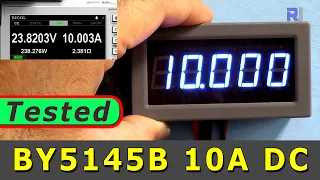 Review and calibration of YB5145B 10A DC Current Meter