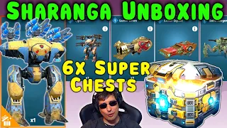 New SHARANGA UNBOXING Black Market SUPERCHESTS 50K Keys - War Robots WR