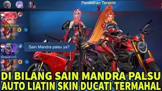 DI KATAIN PALSU , LIAT GIMANA REAKSI 1 TIM KETIKA MELIAT 2 SKIN DUCATI IRITHEL N BENEDETTA BERSATU !