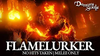 Flamelurker Boss Fight (No Hits Taken / Melee Only) [Demon's Souls PS5 Remake]