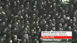 European Cup Winners Cup 1963: Tottenham x Atlético de Madrid