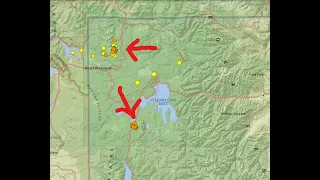 4.6 Earthquake Texas.. Two swarms at Yellowstone super volcano. Thursday update 9/1/2022