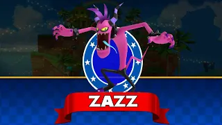 Sonic Dash - Zazz New Character Unlocked & Fully Upgraded MOD - All 60 Characters Unlocked