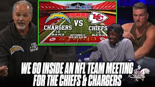 Chuck Pagano Gives His Keys To Victory For Both The Chargers & Chiefs For TNF | Pat McAfee Show