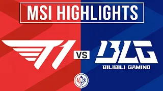 T1 vs BLG Highlights ALL GAMES | MSI 2024 Lower Bracket Finals | T1 vs Bilibili Gaming