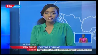 KTN Prime: Doctors' union officials finally meet Government officials for talks on CBA,