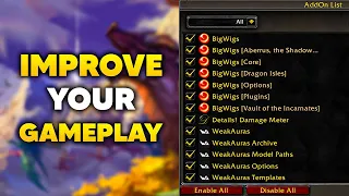 Top 7 Addons for a CLEAN Dragonflight UI | FREE WeakAuras and Profiles Included!