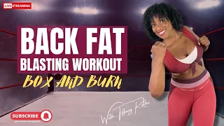 Back Fat Blasting Workout | Box and Burn with Tiffany Rothe