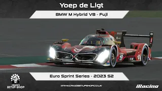 iRacing - 23S2 - BMW M Hybrid V8 - Euro Sprint Series - Fuji - YL