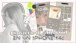 ♡  ˚𓂂 ּ   ¡¡  Convertí tu Android en un iPhone 14 con iOS 16  !!  By SunRelly  🌟  ೀㅤׄㅤ𓂂