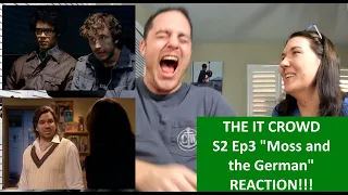 Americans React | THE IT CROWD | Moss and the German Season 2 Episode 3 | REACTION