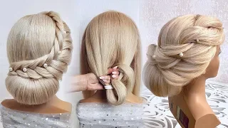 Top 3 Easy hairstyles for the New year. Beautiful hairstyles step by step