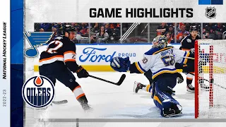 Blues @ Oilers 12/15 | NHL Highlights 2022