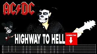 【AC/DC】[ Highway To Hell ] cover by Masuka | LESSON | GUITAR TAB