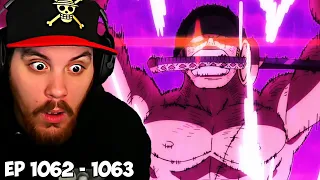 One Piece Episode 1062 & 1063 Reaction - ZORO POPPED OFF