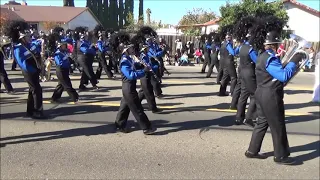 The Elk Grove Blue & Gold Regiment at the 2021 Fairfield Tournament of Champions