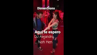 Aquí te espero - Nati Hen (DJ Alejandro Bachata Remix) DJ Dimen5ions & May Bachata sensual dance