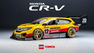 Honda CR-V PIKES PEAK Hill Climb Tomica Custom